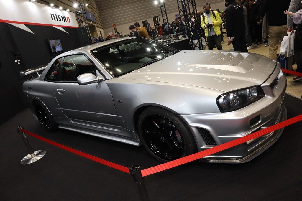 日産が展開する「ニスモヘリテージパーツ」（写真：筆者撮影）