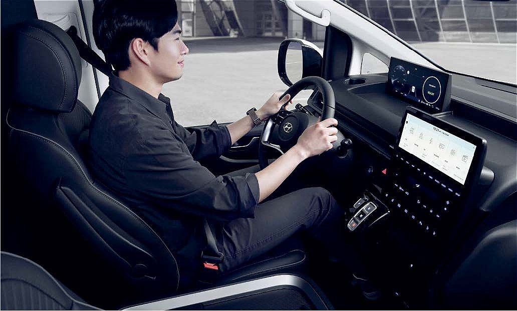 ホワイトハウスが展示していたヒョンデの商用BEV「ST1」（写真：ホワイトハウス）