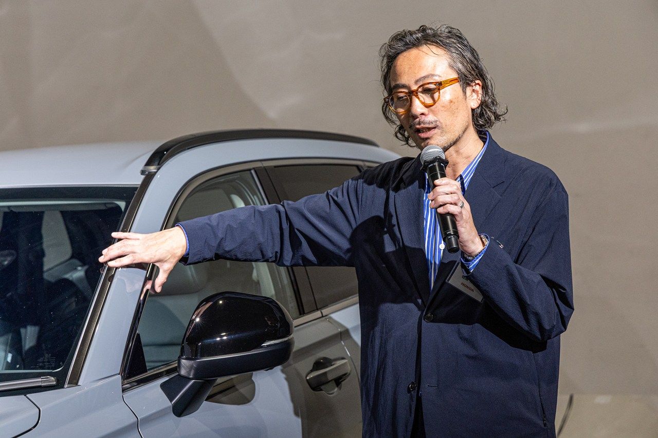 ホンダ新型「CR-V e:HEV」（写真：三木 宏章）