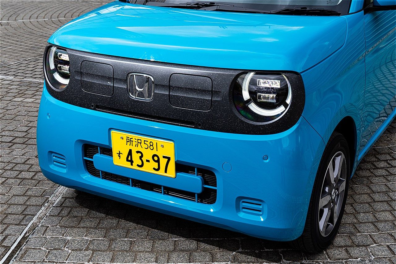 ホンダの軽乗用車クラスBEV「N-ONE e:」（写真：三木 宏章）