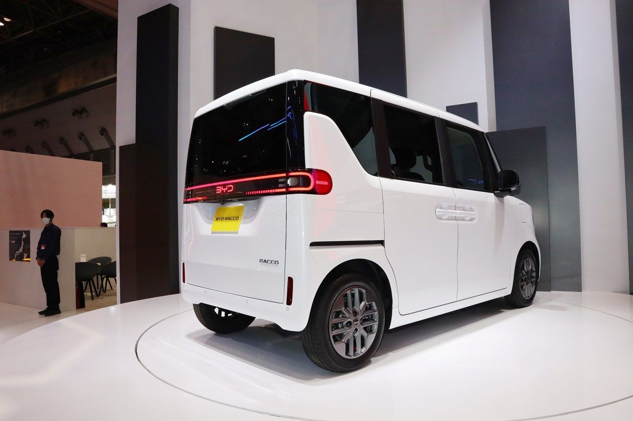 BYD「ラッコ」（筆者撮影）