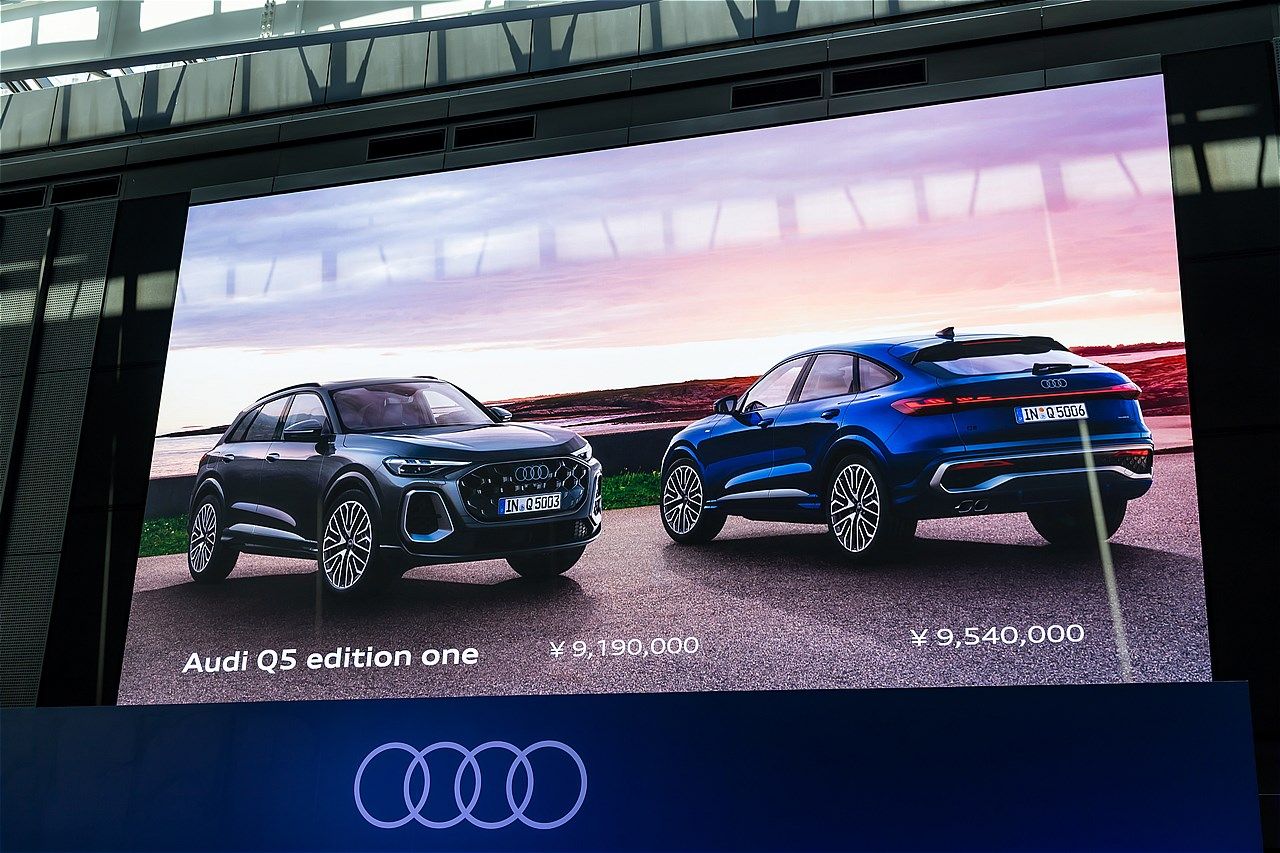 2025年7月24日に開催された「Audi New Models Special Debut Show」の様子（写真：三木 宏章）