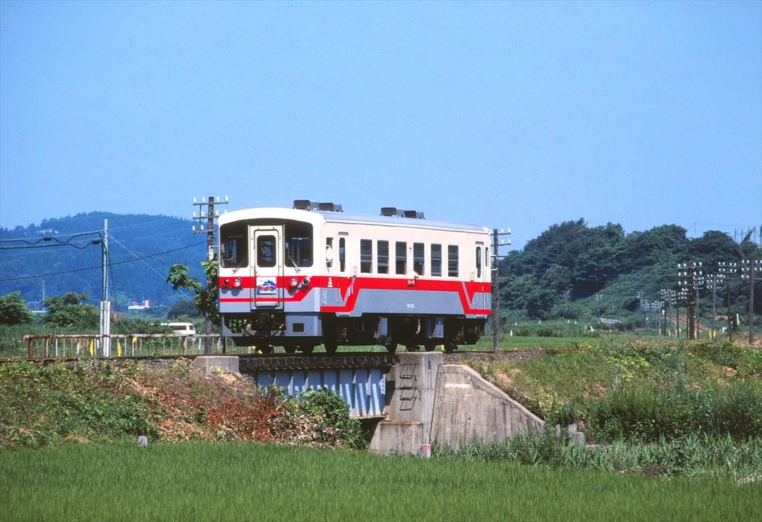 国鉄矢島線を引き継いだ由利高原鉄道（撮影：南正時）