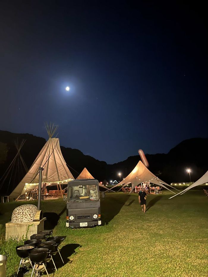 糸島にある「唐泊VILLAGE（カラドマリヴィレッジ）」（写真：筆者撮影）