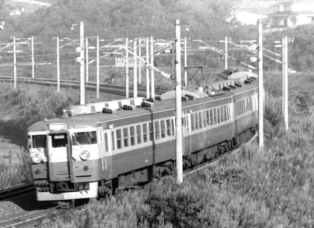 博多―熊本間を結んだ急行「ぎんなん」（撮影：南正時）