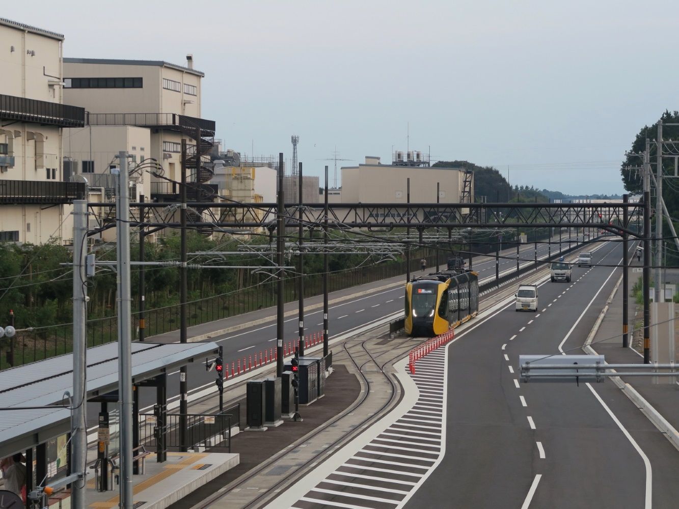 「芳賀・高根沢工業団地」停留所