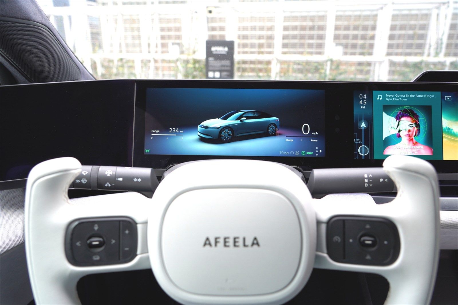 ソニー・ホンダモビリティ「AFEELA 1」（写真：森口将之）