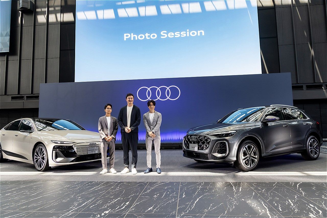 2025年7月24日に開催された「Audi New Models Special Debut Show」の様子（写真：三木 宏章）