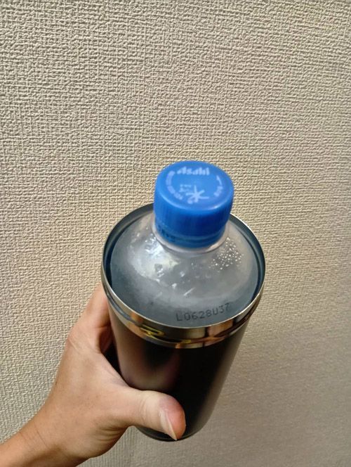 600mlペットボトルもすっぽり収まる（著者撮影）