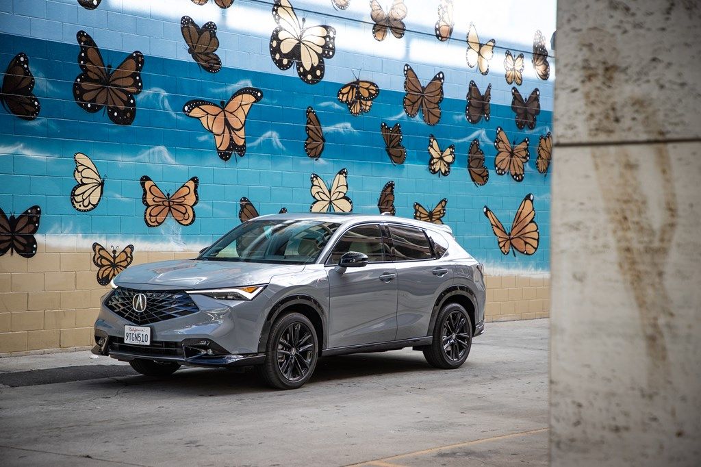 ホンダがアメリカで販売するアキュラブランドのコンパクトSUV「ADX」（写真：平野 陽）