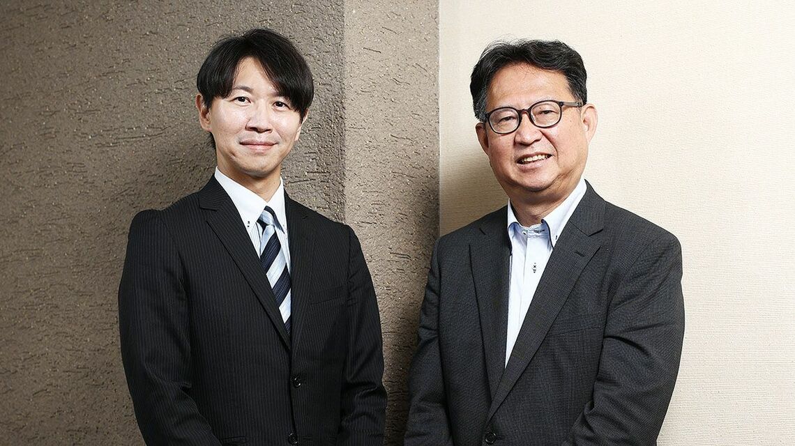 群馬大学大学院 茂木精一郎先生（左）と慶應義塾大学大学院 岩本隆先生（右）