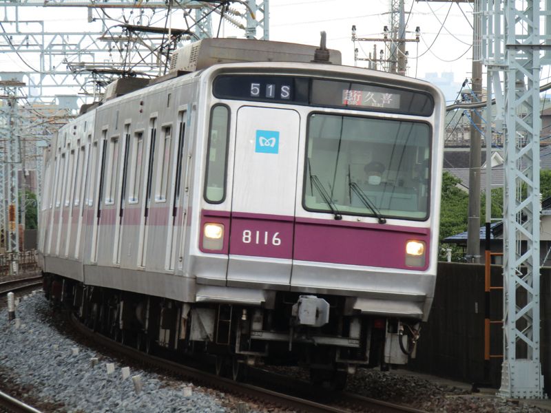 半蔵門線8000系（筆者撮影）