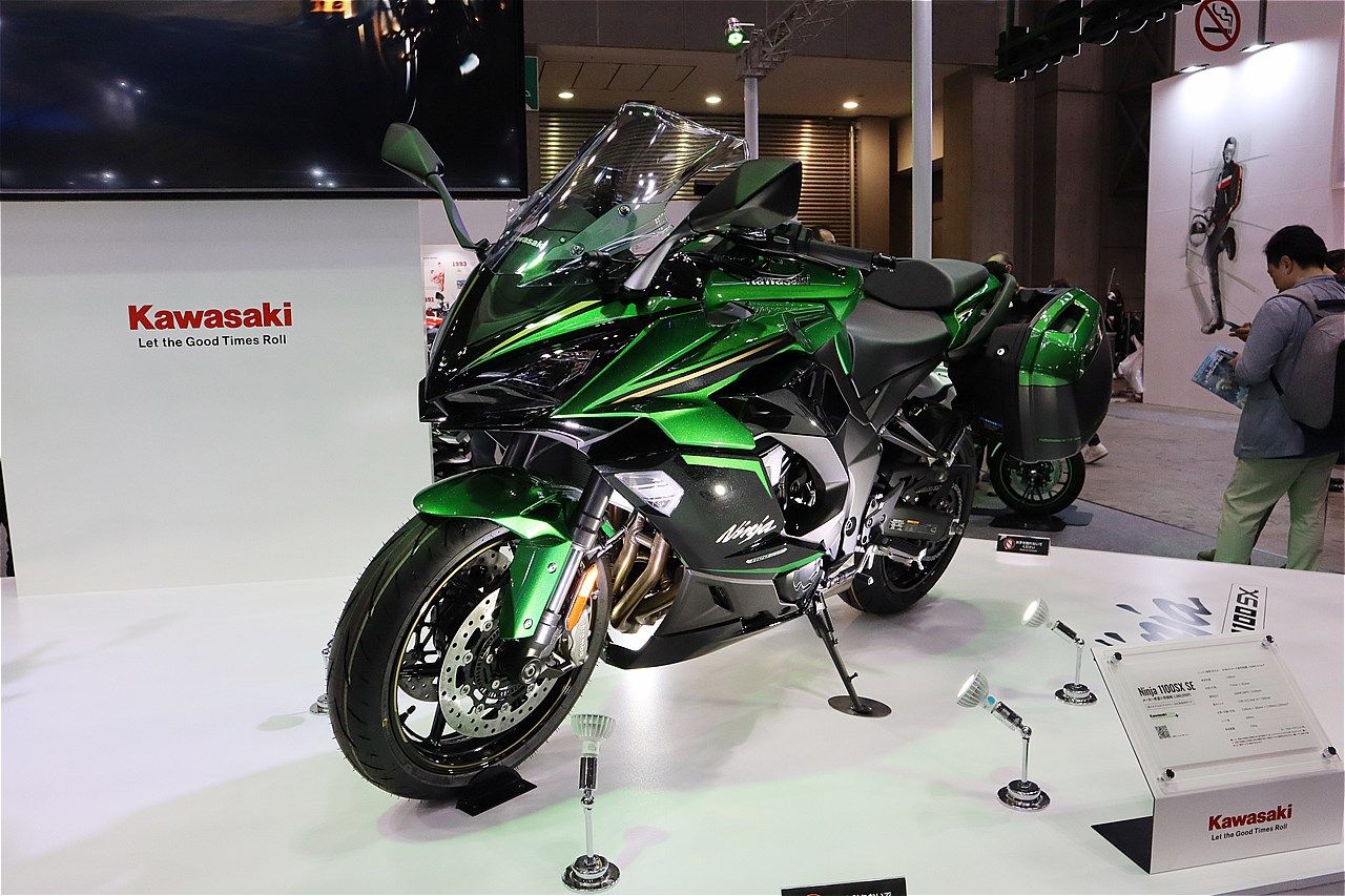 カワサキ「ニンジャ1100SX SE」（筆者撮影）