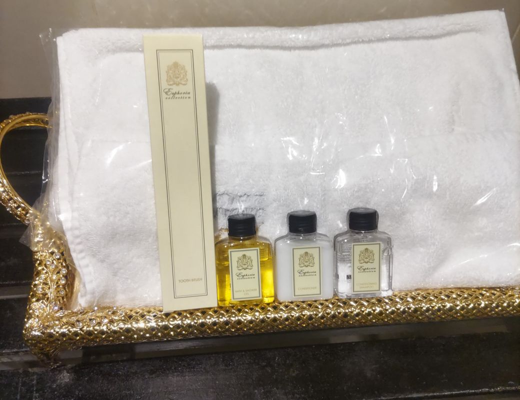 高級感のあるアメニティ（筆者撮影）