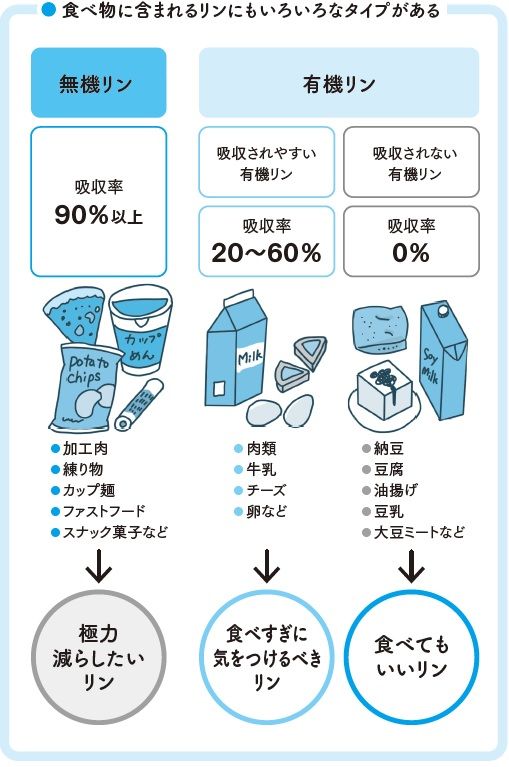 リンにもいろんなタイプがある