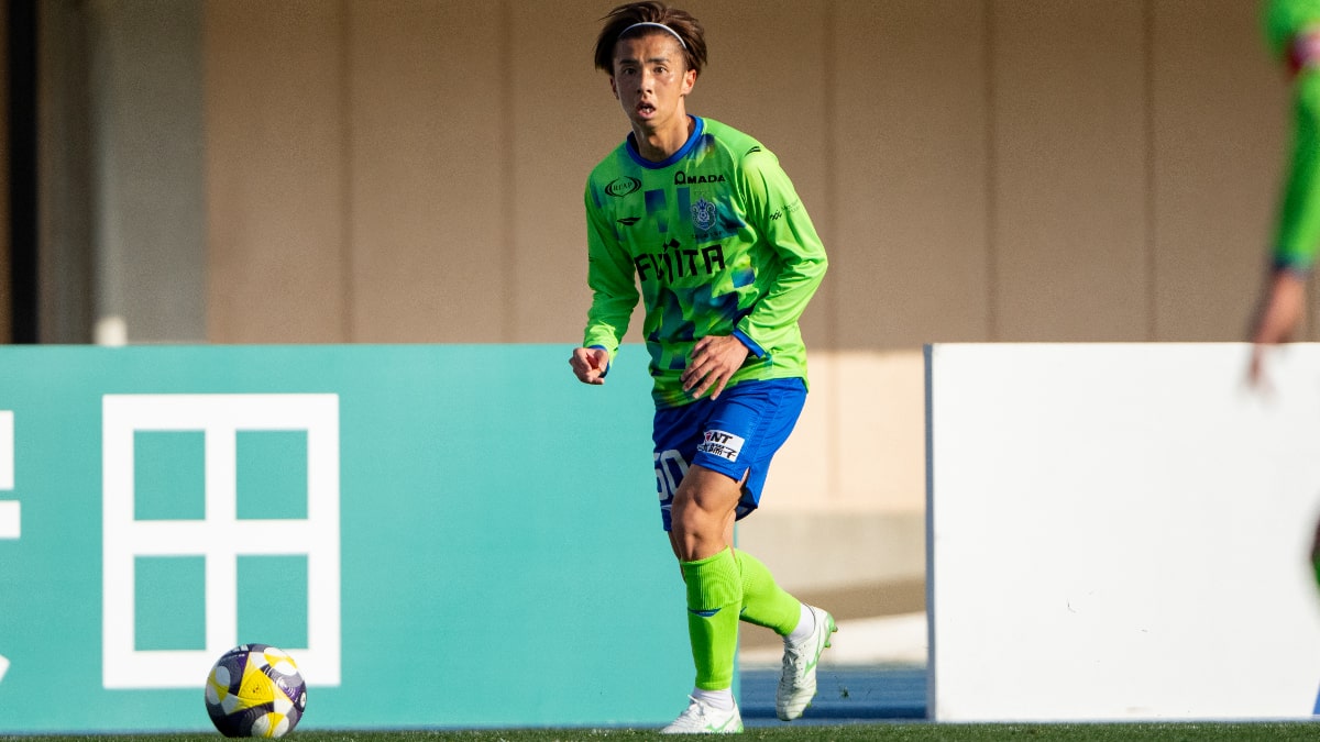 鹿島から移籍してきた藤井智也（©SHONAN BELLMARE）