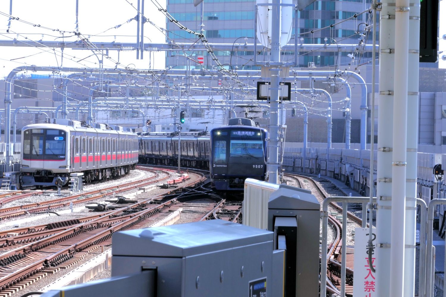 相鉄　星川駅　留置線