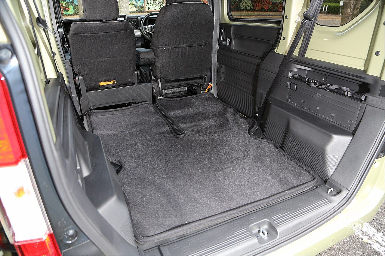 筆者が乗っている「N-VAN」（筆者撮影）