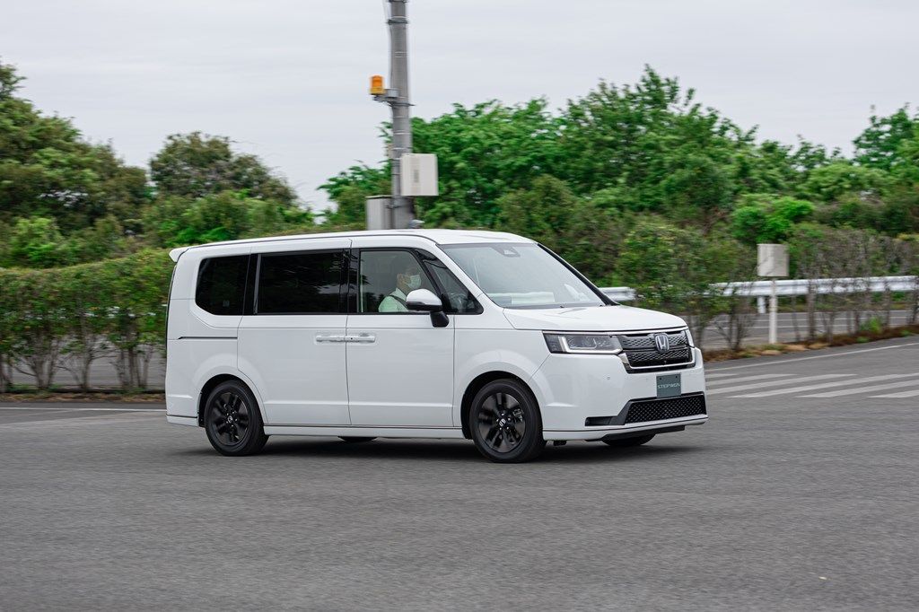 ホンダの新型ステップワゴン（東洋経済オンライン編集部撮影）