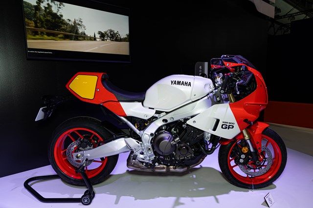 ヤマハ発動機の「XSR900GP」（写真：三木宏章）