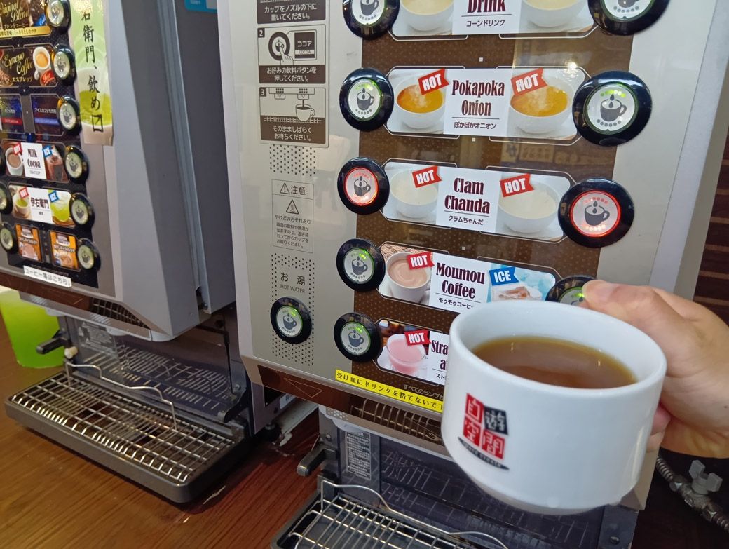 オニオンスープ（筆者撮影）