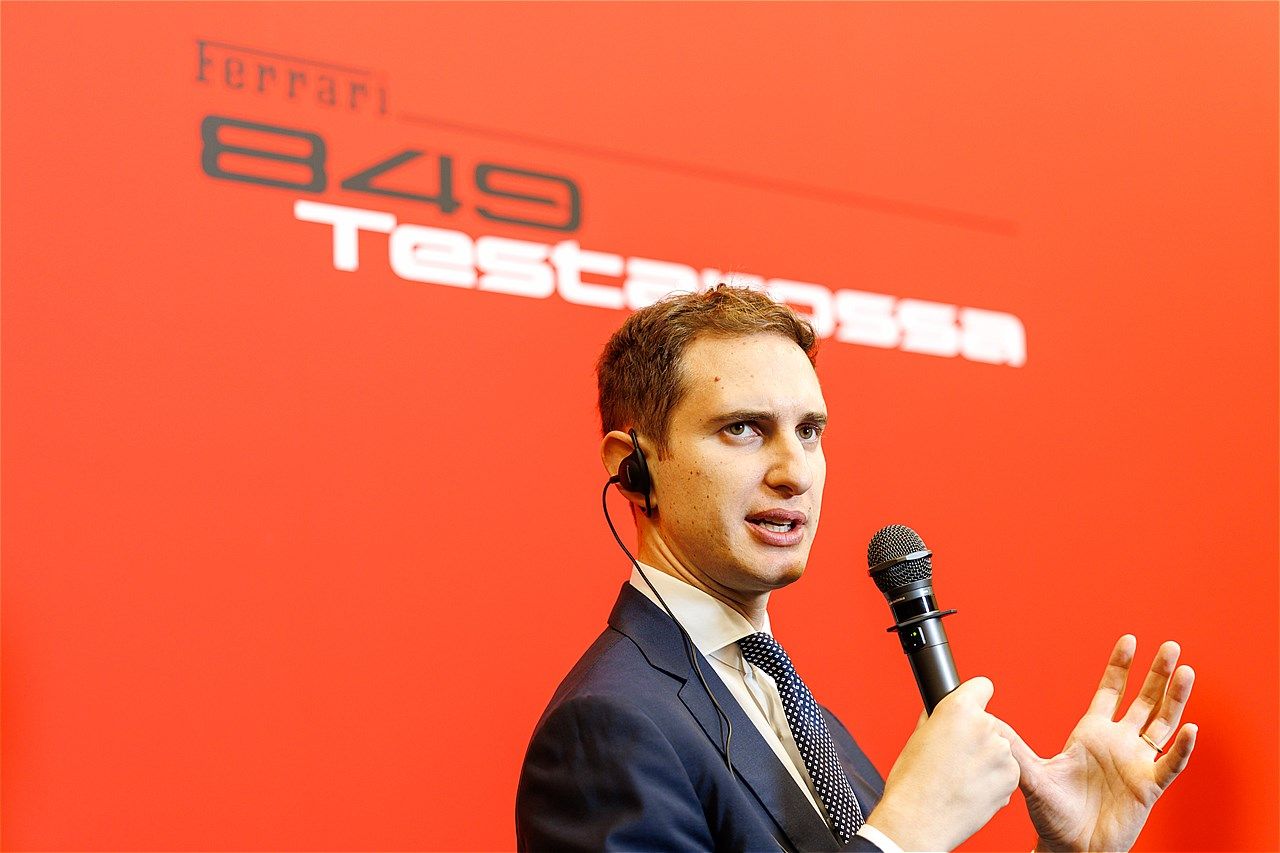 東京で行われたフェラーリ「849テスタロッサ」ジャパンプレミアの様子（写真：フェラーリ・ジャパン）