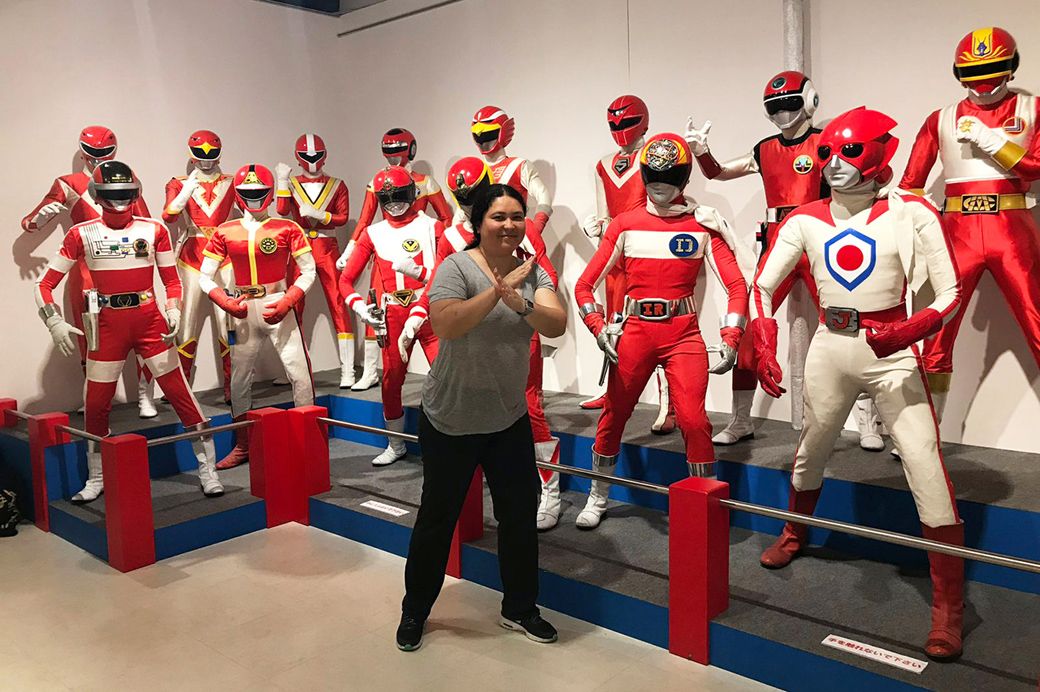 2018年に東映太秦映画村を単身で訪れた際に撮影（写真：林さん提供）