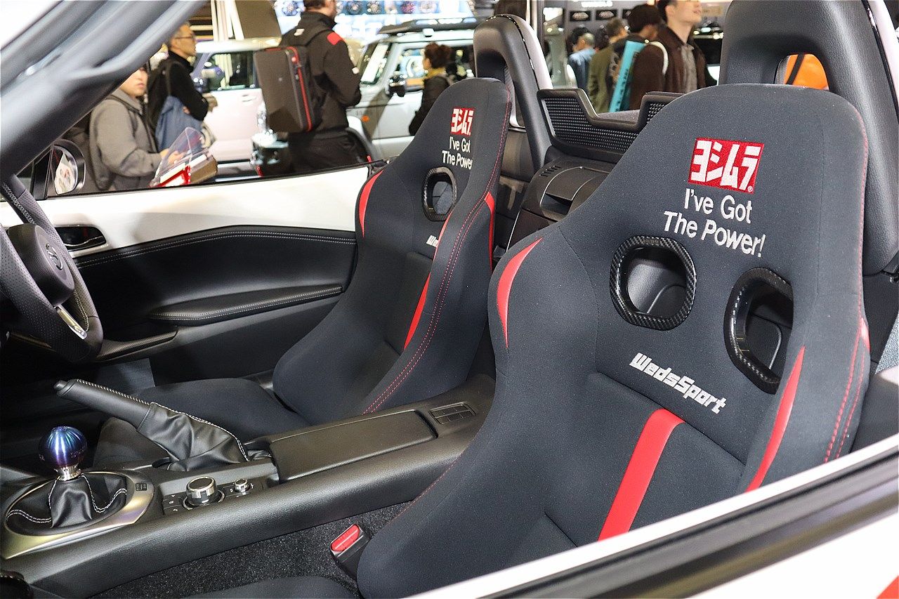 東京オートサロン2026ウェッズブースの展示内容（写真：筆者撮影）