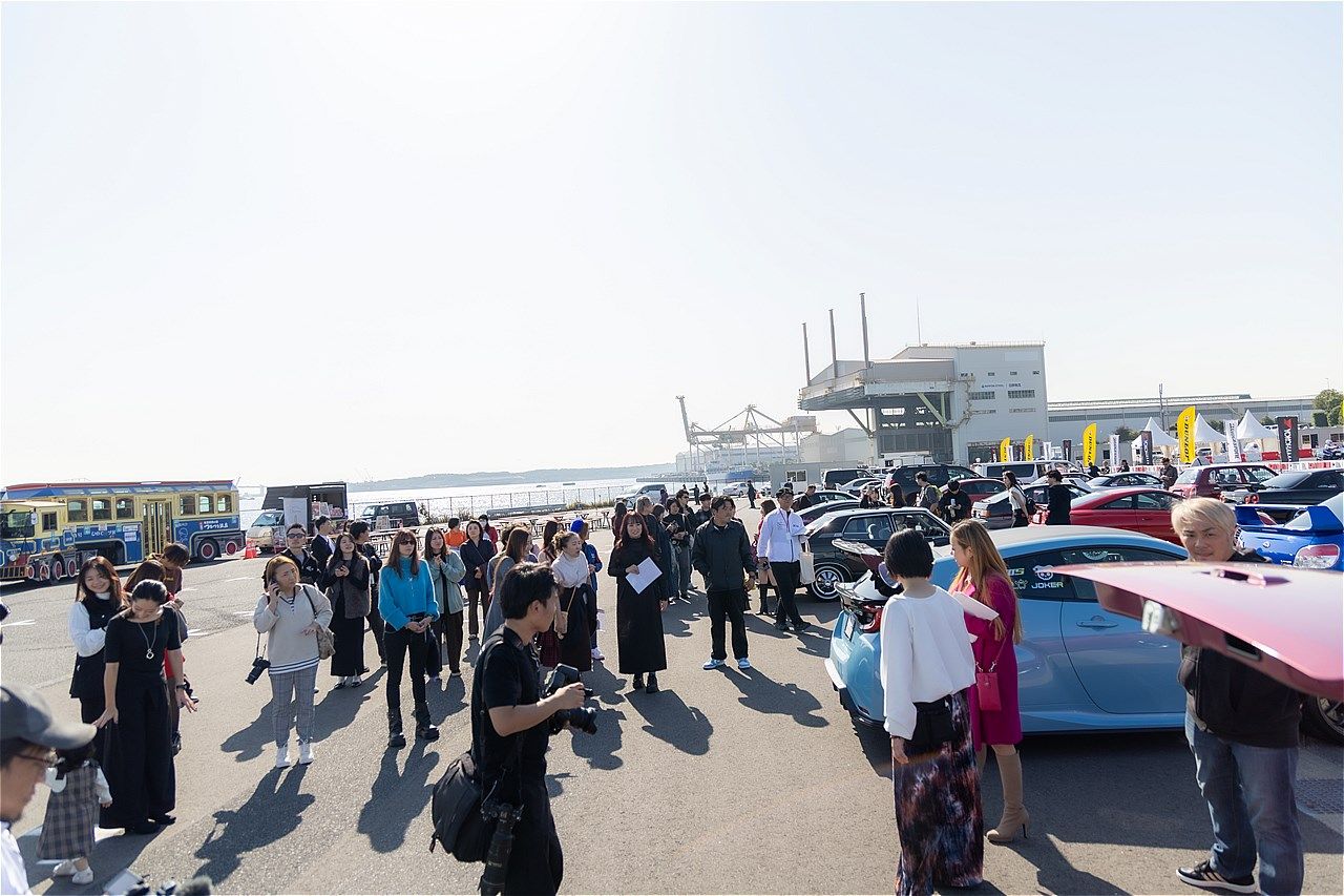 「GIRLS CAR COLLECTION × Japan Mobility Show 2025」の様子（写真：三木 宏章）