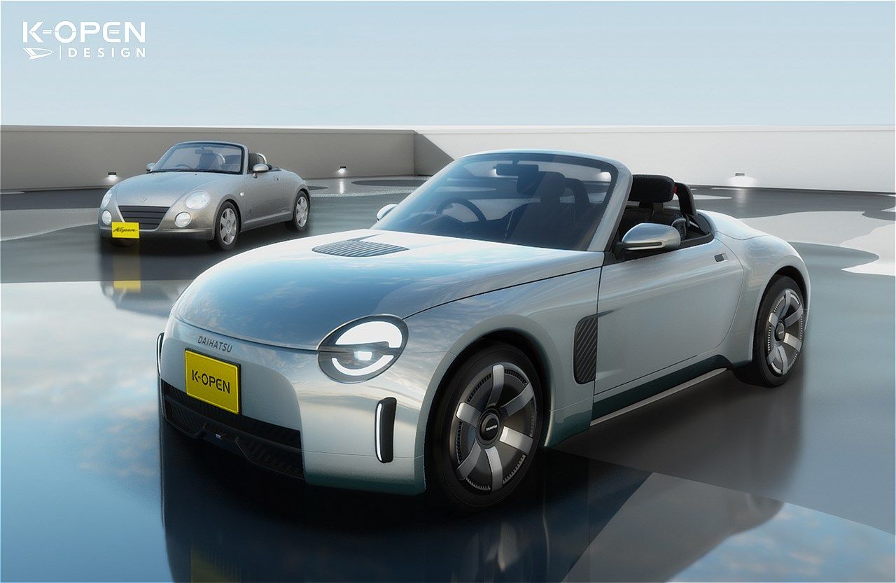 ジャパンモビリティショー2025で公開されたダイハツ「K-OPEN」（写真：ダイハツ工業）