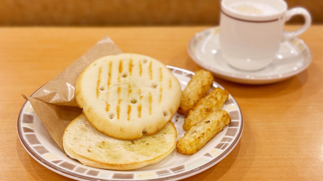 サイゼリヤの新モーニング「朝サイゼ」は300円から(筆者撮影)