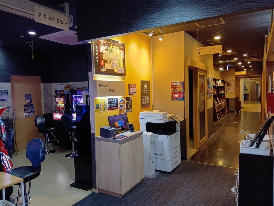 入口付近の光景（筆者撮影）