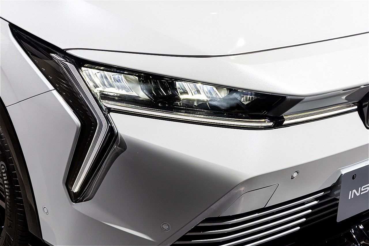 ホンダが2026年春発売を予定している新型BEV「インサイト」（写真：三木 宏章）