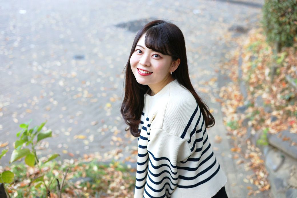 小杉さんは「一般企業への就職を選ぶことに迷いはありませんでした」と語る（写真：筆者撮影）