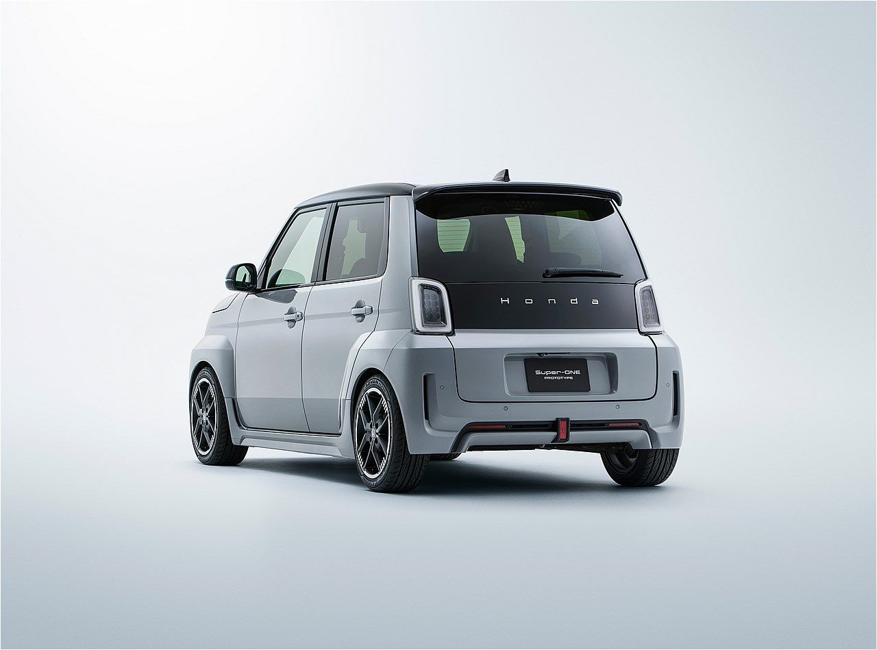 世界初公開、ホンダの小型EV「Super-ONE Prototype」（写真：本田技研工業）