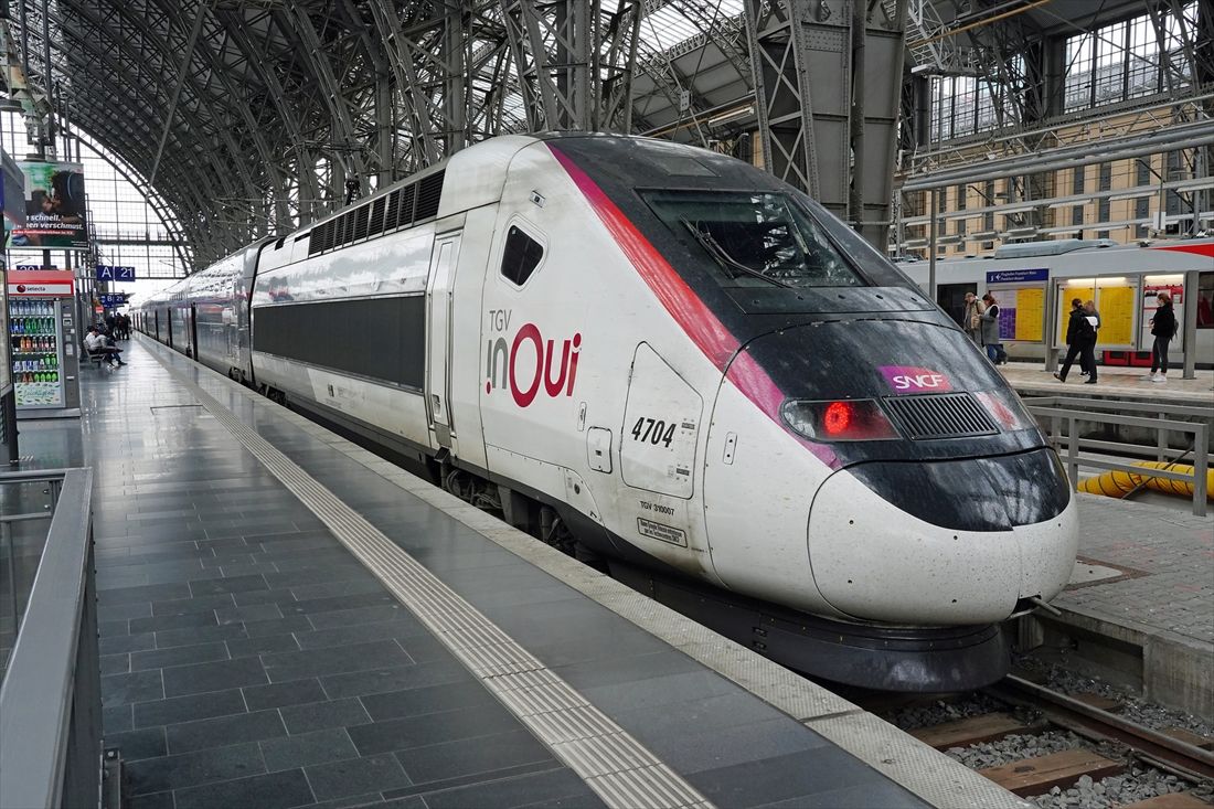 フランスの高速列車TGV（写真：Deutsche Bahn AG / Volker Emersleben）