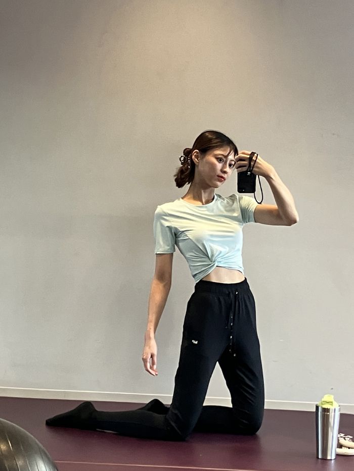 トレーニング中の写真（写真：本人提供）