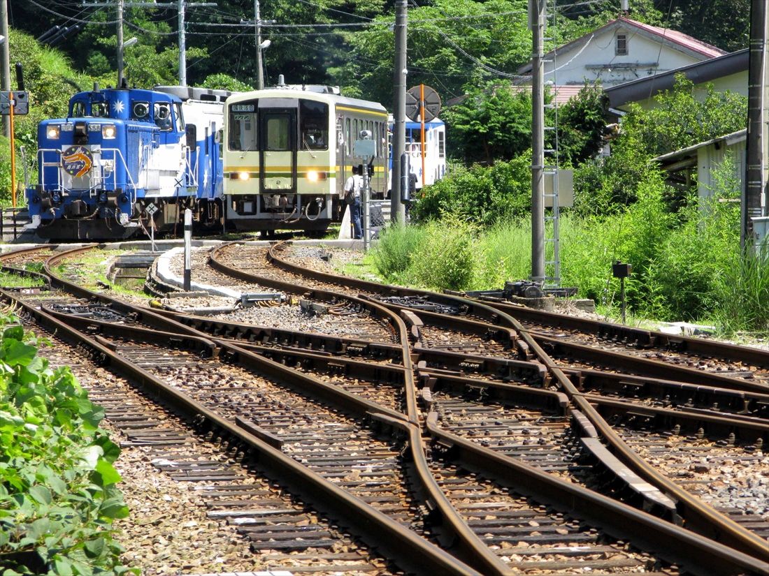 木次線の出雲坂根駅（撮影：南正時）