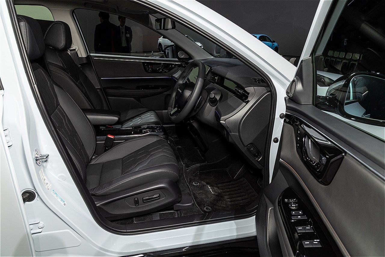 ホンダが2026年春発売を予定している新型BEV「インサイト」（写真：三木 宏章）