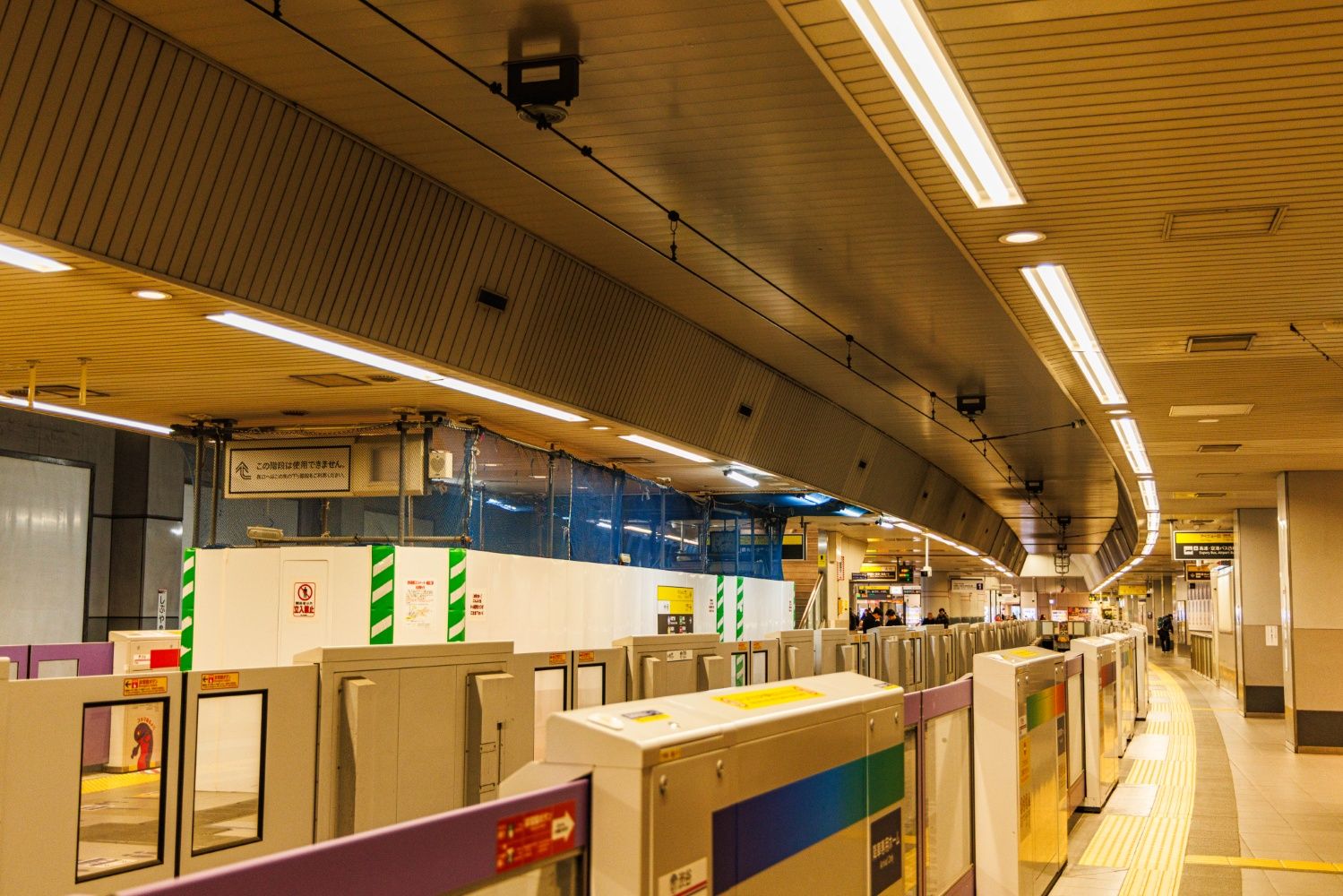 現在の渋谷駅にはホームドアが設置されている（撮影：鼠入昌史）