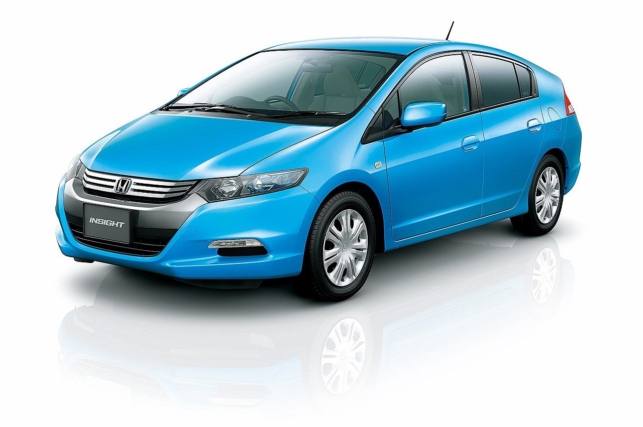ホンダ2代目「インサイト」（写真：本田技研工業）