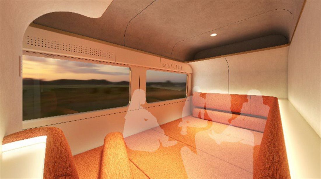 4人用グリーン個室のイメージ（画像：JR東日本）