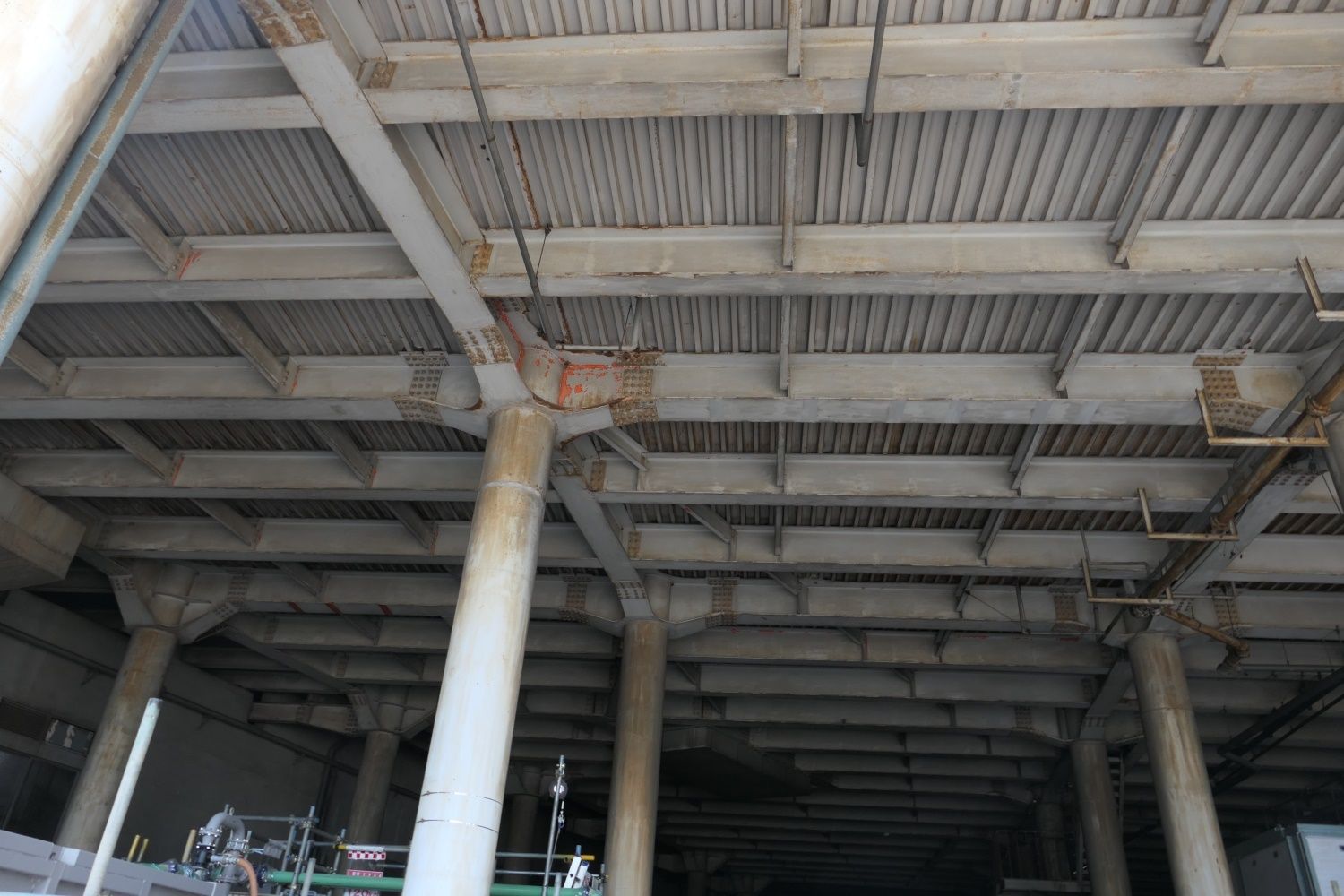 京急品川駅の工事現場