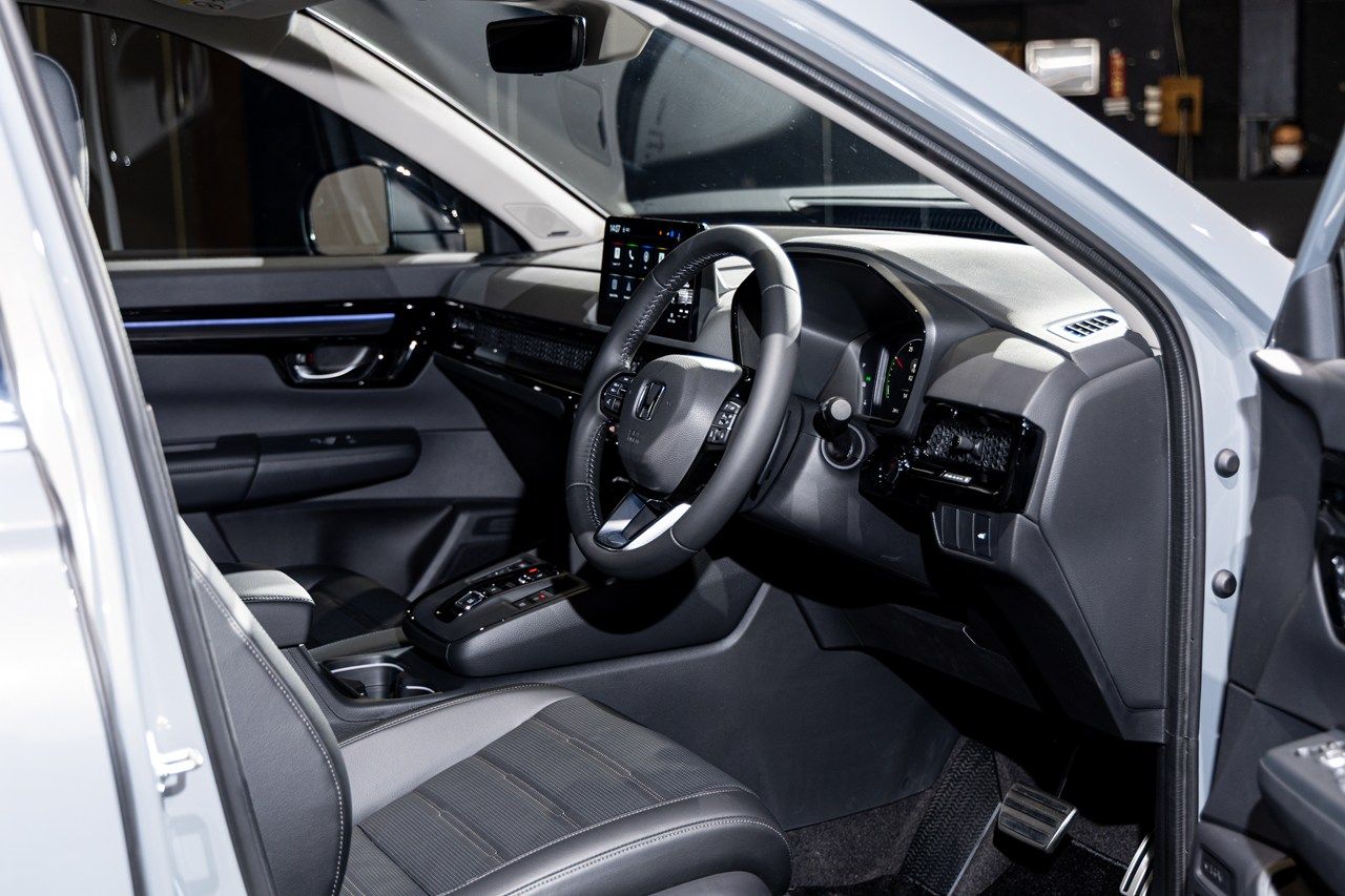 ホンダ新型「CR-V e:HEV」（写真：三木 宏章）