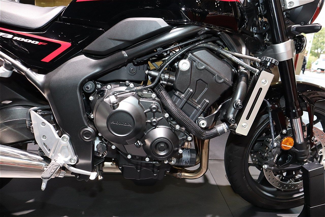 ホンダの新型「CB1000F/SE」（筆者撮影）