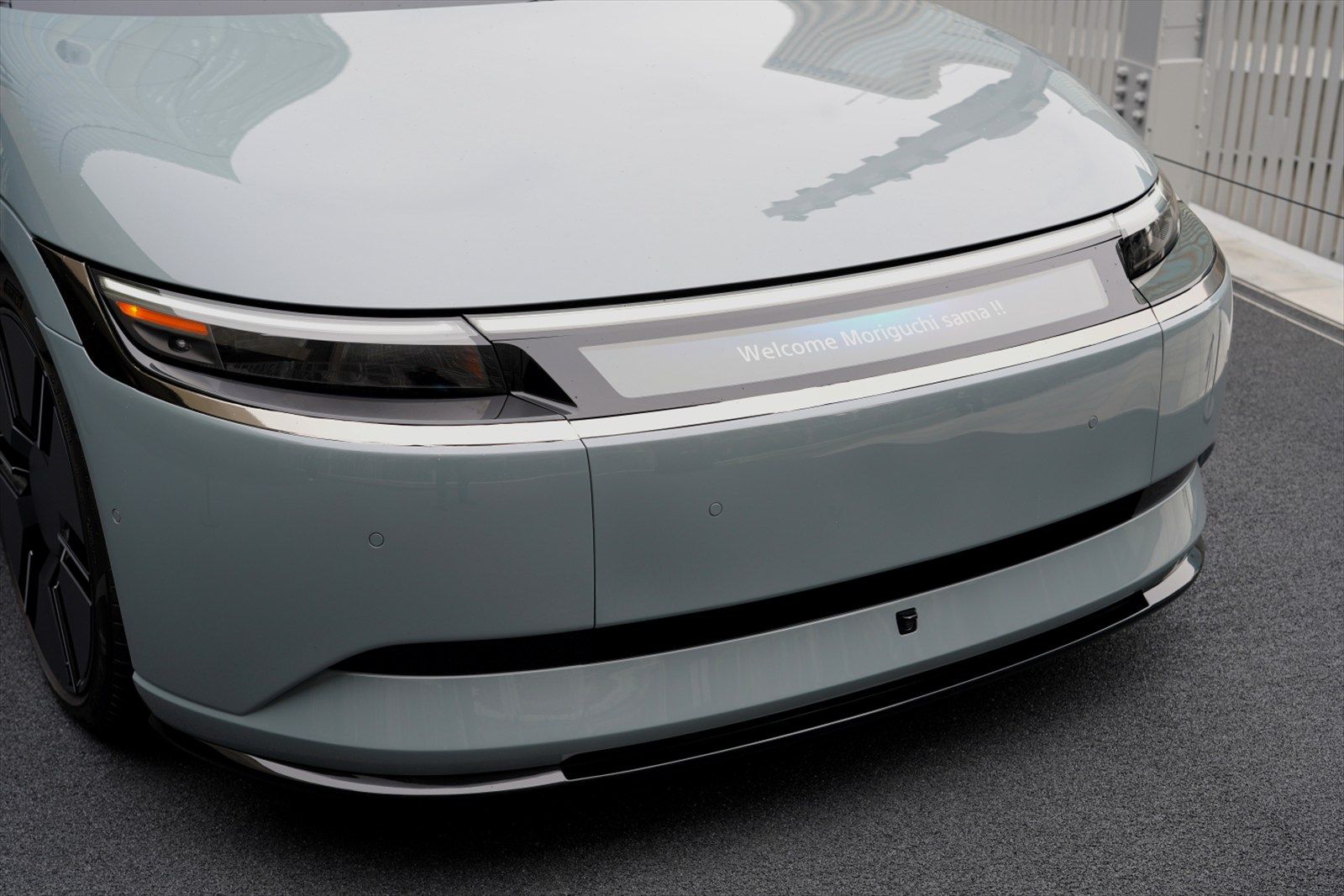 ソニー・ホンダモビリティ「AFEELA 1」（写真：森口将之）