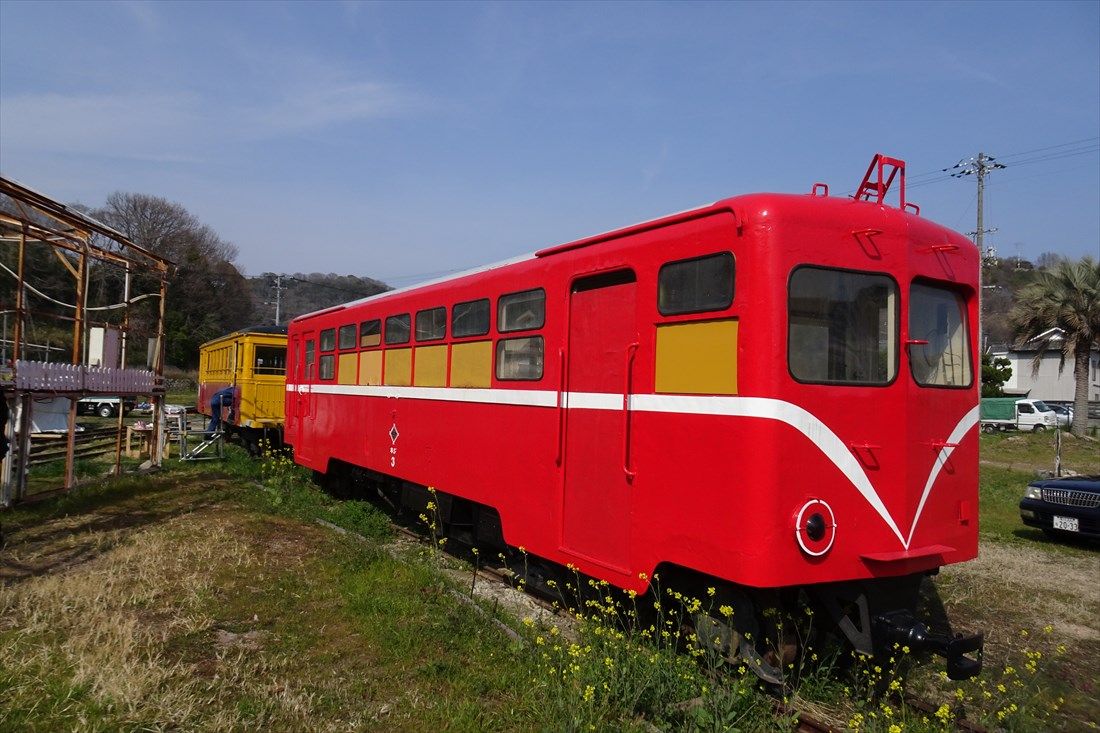 井笠鉄道から下津井電鉄（岡山県・廃線）に転じたホジ3（撮影：南正時）