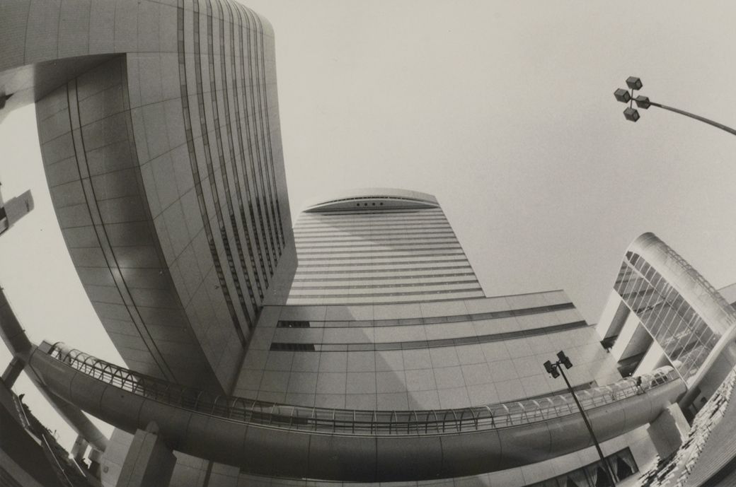 JR大宮駅西口再開発・ソニックシティ（写真：1988年04月25日、高橋孫一郎撮影）