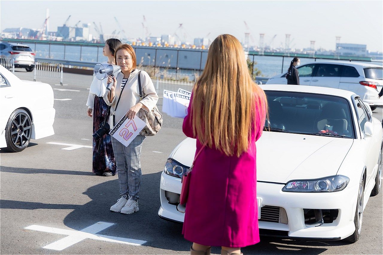 「GIRLS CAR COLLECTION × Japan Mobility Show 2025」の様子（写真：三木 宏章）