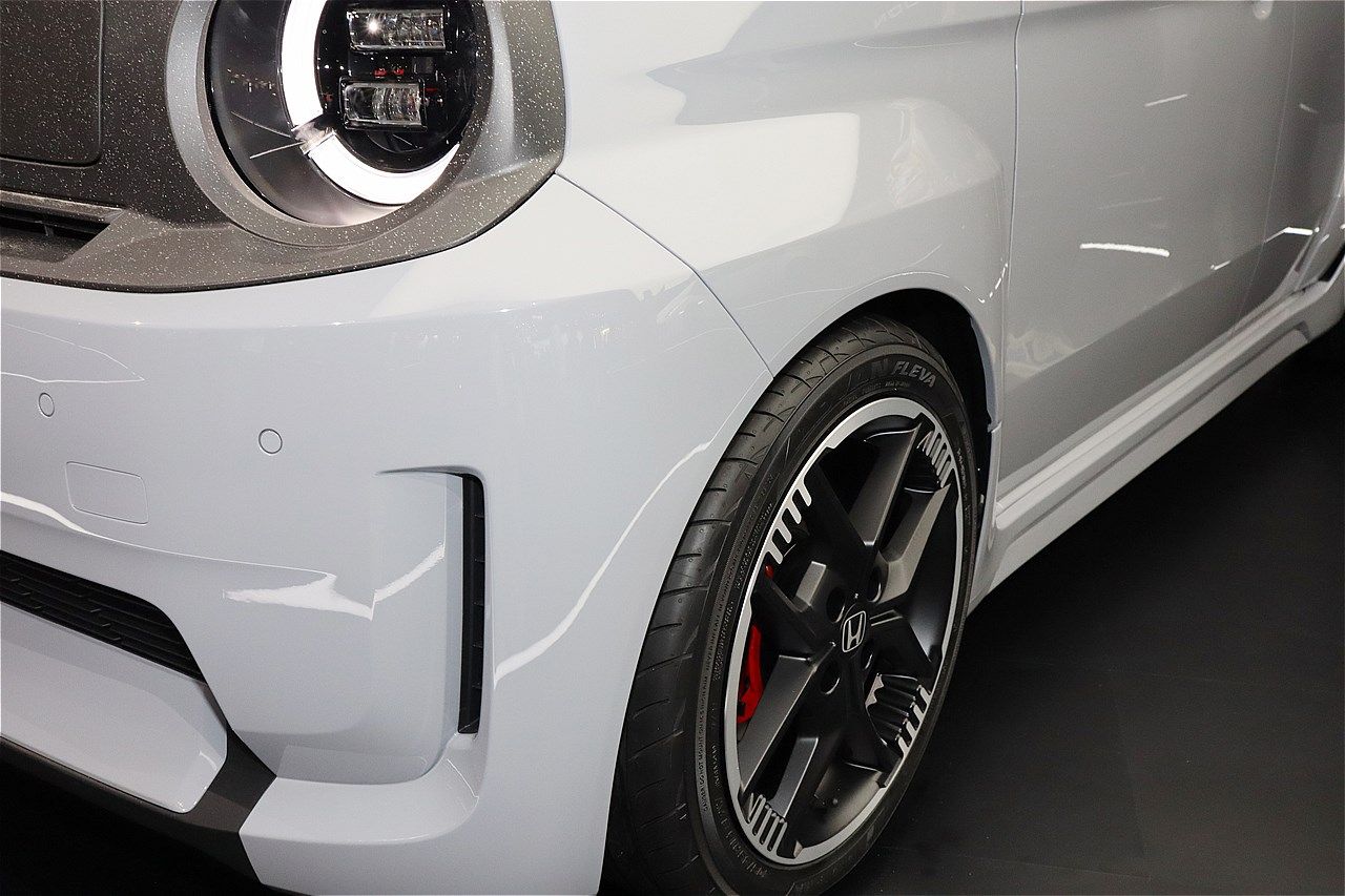 世界初公開、ホンダの小型EV「Super-ONE Prototype」（筆者撮影）